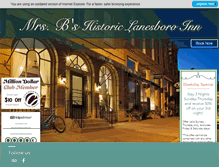 Tablet Screenshot of mrsbsinn.com